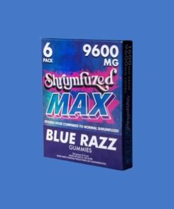 Shrumfuzed MAX Gummies Blue Razz