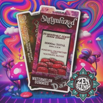 Shrumfuzed mushroom gummies