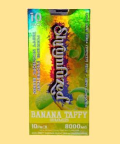 Shrumfuzed Gummies Banana Taffy