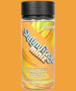 Shrumfuzed Miniz Gummies 320mg Tropical Peach
