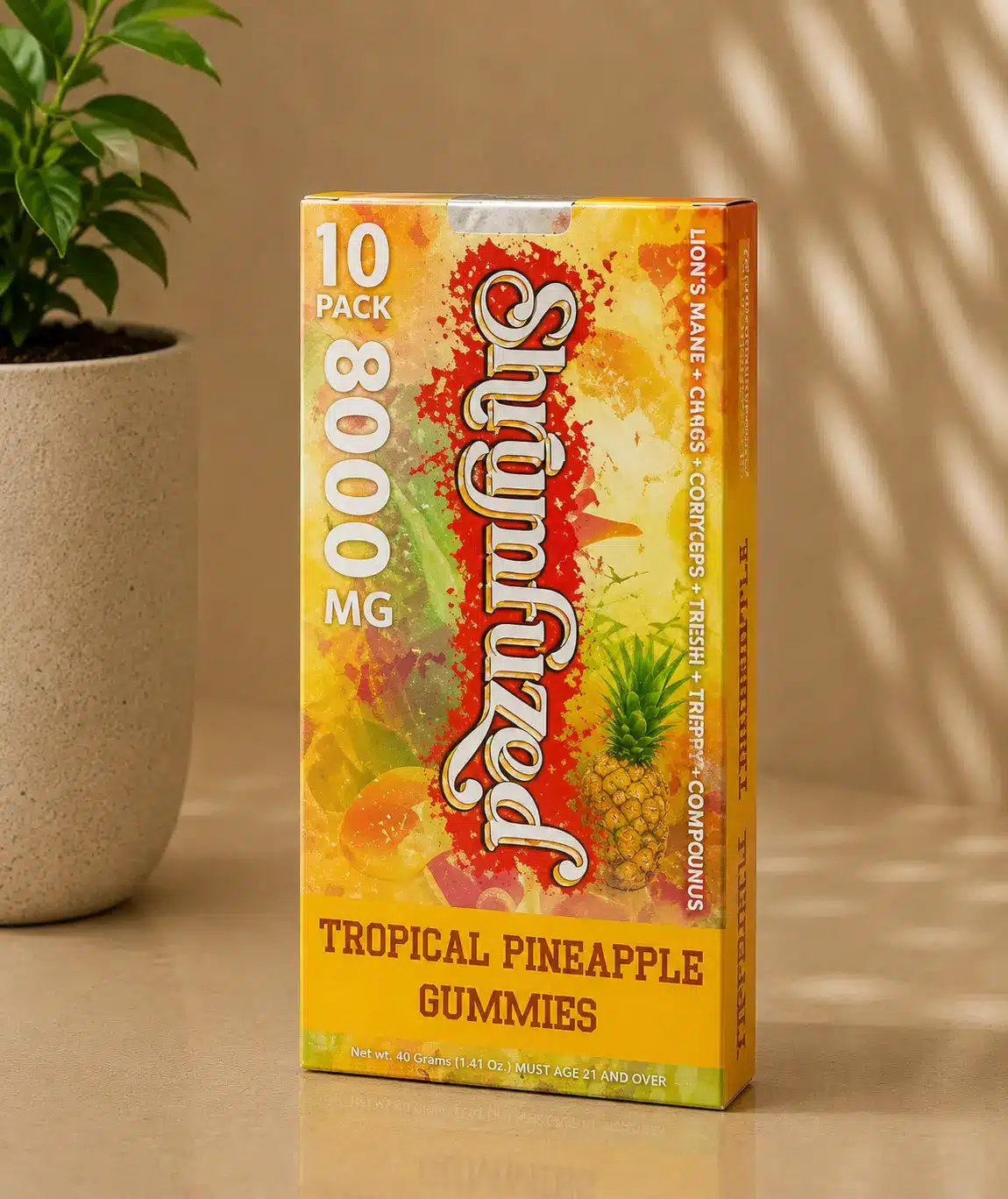 Shrumfuzed Gummies Tropical Pineapple