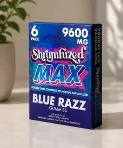 Shrumfuzed MAX Gummies Blue Razz