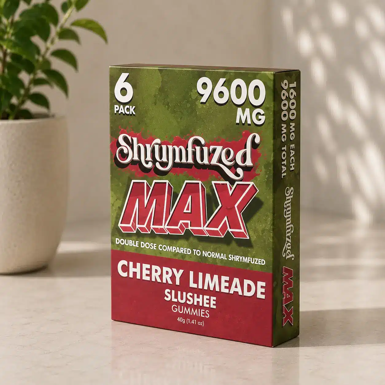 Shrumfuzed MAX Gummies Cherry Limeade Slushee