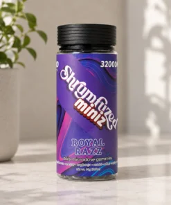 Shrumfuzed Miniz Gummies 320mg Royal Razz