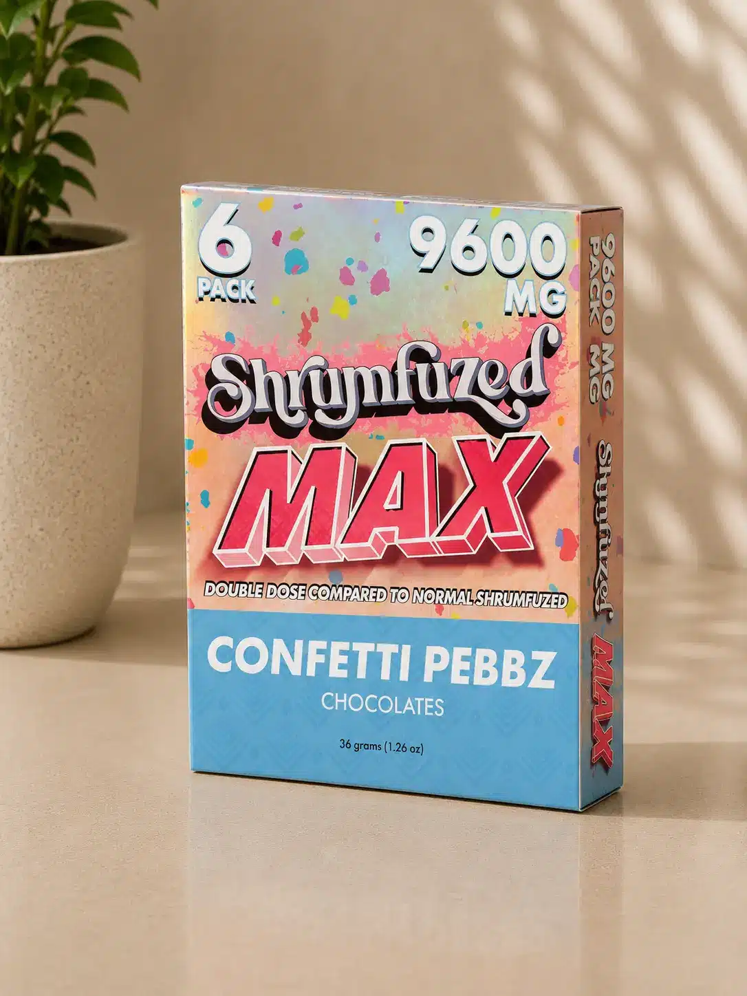 Shrumfuzed MAX Chocolates Confetti Pebbz
